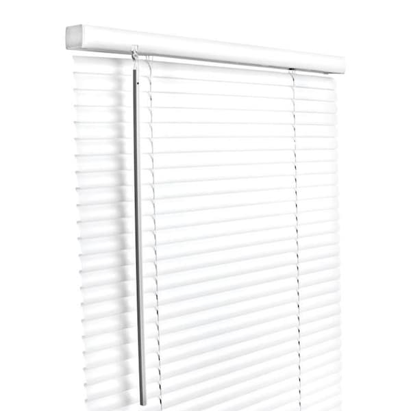 Living Accents 5005762 Vinyl 1 in. Cordless Mini-Blinds; 43 x 64 in. - White 5005762 - main
